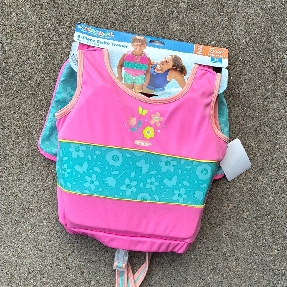 Pink and Blue Kids Swim Trainer